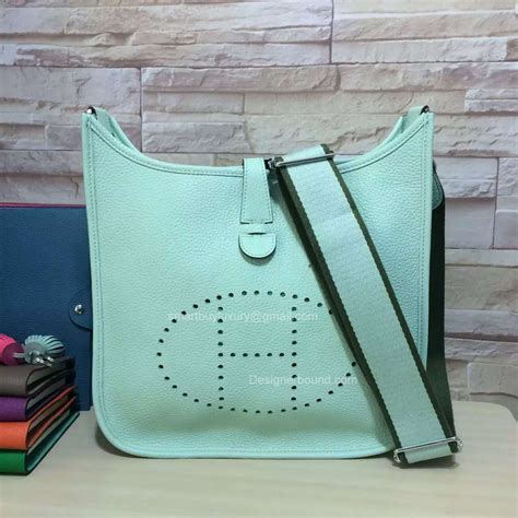 replica hermes evelyne iii gm bag in green color|cheap knockoff hermes bags.